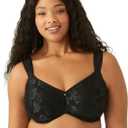 Wacoal Women's Awareness Full Figure Underwire Bra (36DDD, Black)