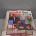 Basketball Arcade Game Indoor Outdoor, Kids Basketball Hoop with 4 Balls & Pump, Single Shot Basketball Game at Home, Carnival Games Sport Toys for Boys Girls Teens