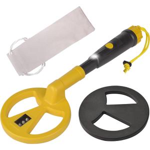 Fully Waterproof Underwater Metal Detector for Kids and Adults Mini Handheld Pinpointer Probe Pulse Induction with LED MD 780