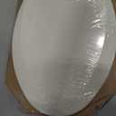 Bemis 1500EC Durable Wood Toilet Seat with Easy Clean Hinges, Made in USA, Elongated, Biscuit