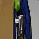 Microfiber Spray Mop for Floors Cleaning: Wet Dry Hardwood Floor Mops with 3 Washable Reusable Pads for Swiffer Powermop - Flat Mop with Sprayer for Tile Wood Laminate Vinyl Marble (Dark Blue)