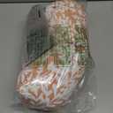 Buckwheat Neck Support Pillow Cervical Neck Cylinder Bolster Pillow,Buckwheat Hulls Adjustable Roll Pillow,Neck Pain Relief for Back and Side Sleepers Round Pillows for Lunch Break Orange, 6*15 inch