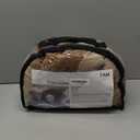 7AM Enfant Car Seat Covers - Cocoon Baby Cover for Boys & Girls, Rain & Snow Repellent, Breathable Windproof, Center Zipper, Universal Fit for Infant Car Seat (0-12M) (Oat, Applique Cacao)