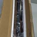 Gannyfer Desk Shelf Organizer - Wood Desktop Shelf, Freestanding Desk Hutch Office Decor, 3 Tier Storage Display Rack, Small Bookshelf with Metal Frame for Books/Plants/Toys (Rustic Brown Black)