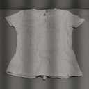 Womens Basic T Shirts Summer Outfits Crew Neck Short Sleeve Back Cut Out Crop Tops Slim Fit Tees Y2k Clothing, Size: M