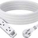DEWENWILS 20FT Extension Cord with 3-Prong Flat Plug, 16/3 SPT-3 Flat Wire