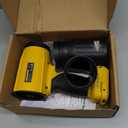 800,000 RPM Leaf Blower Compatible with Dewalt 20V: Ecarke Cordless Dust Blower, Electric Turbo Jet Blower Handheld Battery Powered with Brushless Motor for Patio Garden Lawn (No Battery) (Yellow)