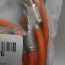 chubbycable Chubby 2.0 Fast Charging Cable Durable Soft Silicone USB C Cable 240W Extra Thick Phone Charger Cord Data Transfer Cord, Orange+Orange, Type-C to Type-C, 13.1 FT