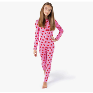 Rocky Kids Onesie Cozy Jumpsuit, Unisex, Fleece Lined, for Boys & Girls, Long Sleeve Thermals (Stay-Soft) M