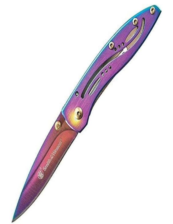 Smith & Wesson Supplies Companion Rainbow II Folding Knife