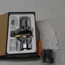 Keyless Electronic Entry Door Knob, Keypad Smart Door Knob, Interior Door Handle with Lock, Automatic Locking, Battery Backup, Backlight, Easy Installation, Great for Home, Hotel and Office (YL-99-sliver)