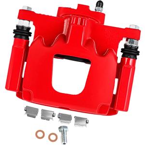 cciyu Rear Left/Right Disc Brake Caliper Assembly with Bracket For Dodge, For Jeep Models - For Liberty 2008-2012, For Nitro 2007-2011, For Wrangler 2007-2017, For Wrangler JK 2018 18B5046