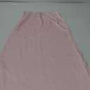 Women's Lightweight Breathable Midi Skirt A-Line Design Casual Wear Light Pink M