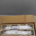 monTEK Heavy-Duty Monitor Arm for 17-57" Ultrawide Curved Screen, Supports up to 59.4 lbs, Adjustable Gas Spring Arm, 75/100 VESA Mount, Clamp & Grommet Desk Monitor Mount Single, White (without USB)