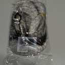 SYXLCYGG Silver White Hair Extensions Clip In Hair Extension Light Grey 22" Straight 5 Oz Hair Piece Womens Synthetic Fluffy Tangled Cheap