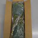 120 Pcs 4 Kinds Mixed Artificial Eucalyptus Leaves Stems Bulk Fake Silver Dollar Eucalyptus Bundle Faux Plants Greenery for DIY Bouquets Floral Arrangement Wedding Engagement Party Decor (Green)