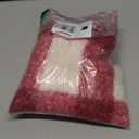 AQOTHES Red White Plaid Christmas Throw Pillow Covers 18x18 Inch, Boucle Decorative Pillow Covers,Cozy Fluffy Home Living Room Farmhouse Decor for Sofa Couch Bed 1 Pack