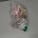 4 PCS Bow Hair Clips for Women Bow Claw Clip 5" Large Hair Claw Clips for Thick and Long Hair Cute Bows Jaw Clip (5" - Purple + Pink + Orange + Light Brown, 5" Extra Large) (1 Count (Pack of 4))