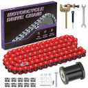 35 Roller Chain 140 Link Mini Bike Chain Tensioner Compatible with Coleman CT100U CC100X Baja DB30 Motovox MBX10 MBX11 Predator 79cc 97cc 100cc Engine MM-B80 105 Mini Bike Parts