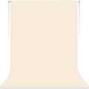 Cream Backdrop for Photoshoot Professional Photo Backdrop Background Curtain for Product Photography Portraits Wedding Party Live Streaming Video Recording 7X10 FT