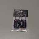 Puroma 2 Pack TSA Approved Luggage Locks, 4 Digit Combination Travel Cable Locks Resettable Code Lock with Zinc Alloy Body for Suitcase, Toolbox, Backpack, Bag, Gym Locker (Black)