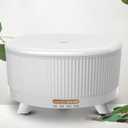 Essential Oil Diffusers for Home 500ml,Aromatherapy Diffusers for Essential Oils Large Room with 7 Colors Lights & 3 Mist Mode Waterless Auto Off,Cool Mist Humidifiers for Decor S-White