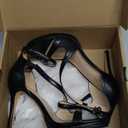 CELLENZ Stiletto Women High Heels: Platform Heel for Women Dressy - White Heels Sandals Comfortable - Strappy Heeled Wedding Prom Shoes Size 8