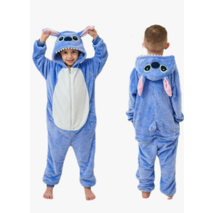 Kids Onesie Animal One Piece Pajamas Halloween Christmas Cosplay Costume 120