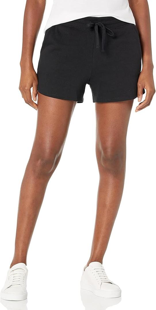 Amazon Essentials Women's Fleece Shorts with Pockets MEDIUM