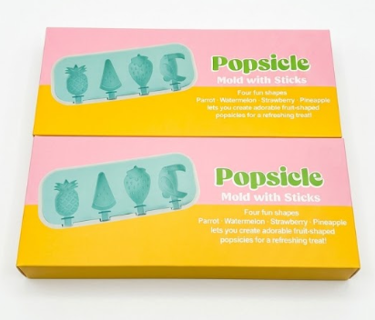 Silicone Fruit Pop Mold 2 Pack