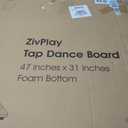 Tap Board Tap Dance Floor for Dancer Home Dacing Practice Portable
47.2" x 31.5" Extra Large Waterproof Top Antislip Bottom with Crisp Clear Sound to Practice Tap Irish Step Flamenco Clogging