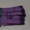 Trideer Non-Elastic Stretching Strap with Loops for Physical Therapy & Rehab, Knee Hip Leg ROM Post-Surgery, Yoga Strap for Stretching, Leg Lifter Strap Mobility Aid, Hamstring Calf Back (Length: 75 inches, Width: 1 inch, Purple)