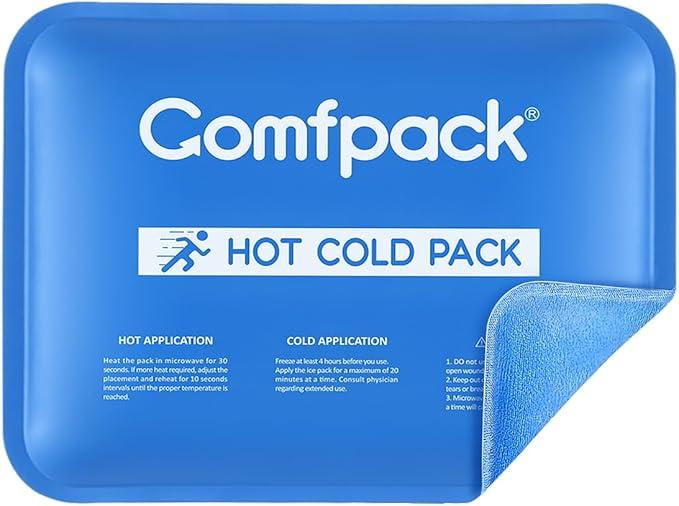 Soft Ice Packs for Sports Injuries, Long Lasting Multipurpose Gel Ice Pack with Dual Temperatures for Muscle Pain Relief & Strains, Handheld Design Cold Pack for Head, Shoulder, Knee, Ankle(1ct) Soft Ice Packs for Sports Injuries, Long Lasting Multipurpose Gel Ice Pack with Dual Temperatures for Muscle Pain Relief & Strains, Handheld Design Cold Pack for Head, Shoulder, Knee, Ankle(1ct)