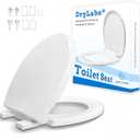 Round Toilet Seat 16.5"  Soft Close, Durable PP Toilet Seat, Easy Installation & Removal, Fits Most Toilet Bowls
