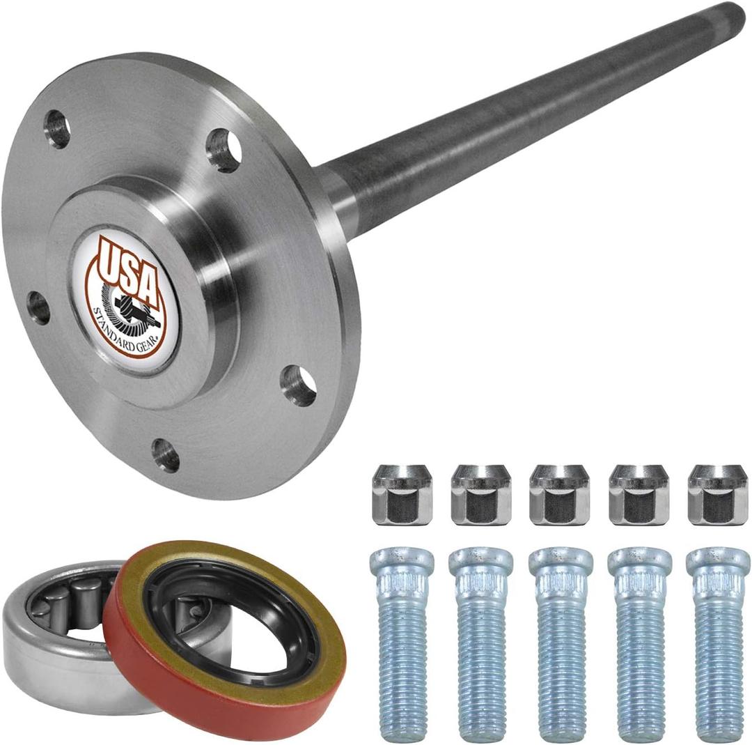 Rear Axle Kit Fits GM 8.5" Diff 30 Spline 30-3/8" Long 12mm Studs