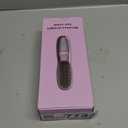 Brush Pro Cordless Hair Straightener Brush, Portable Mini Hair Straightening Brush with 3 Temperature Settings & LED Display, USB Rechargeable Fast Heating Hairs Brush for Travel