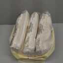 30x10ft Wrinkle Free Ivory Backdrop Curtain for Parties Soft Fabric Drapes Wedding Ivory Curtain Backdrop for Birthday Party Decorations Background for Photography 5x10ft,6 Panels