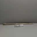 Ivilon Drapery Window Curtain Rod - End Cap Style Design 1 Inch Pole. 28 to 48 Inch Color Warm Gold