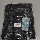 CiCiBird Women Dressy Casual Blouses Summer Peplum Tops Work Pleated Blouse (Black, M)