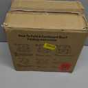 50 Pack 7x5x2 Small Shipping Boxes, White Corrugated Cardboard Packaging Box for Small Business