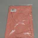 SOUWINEMYI Womens Cap Sleeve T Shirts V Neck Casual Tops Oversized T-Shirt Summer Trendy Lightweight Loose Fit Basic Tees (Pink, M)