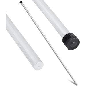 Tandefio 1 Pcs Anode Rod for Hot Water Heater Aluminum Zinc Compatible with Rheemm A. O. Smith, Replacement NPT Hot Water Tank Anode Rod, Corrosion Protect, Rotten Egg Smell(3/4 Npt X 29 Inches)