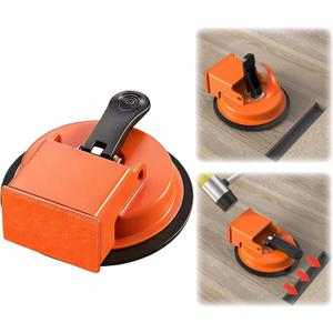 Floor Gap Fixer Tool, Carbon Steel Suction Cup Laminate Flooring Repair Tool for Wood/Vinyl Planks, Adjustable Height Seam Closer for 4.5+ Inch Wide Floors, Close Unsightly Seams