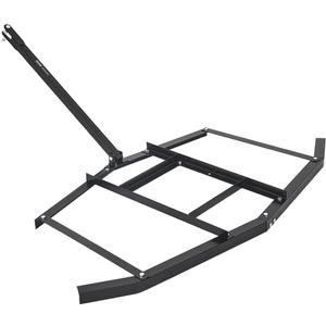 VEVOR Drag Harrow, 66" Width Tow Behind Drag Harrow, Q235 Steel Driveway Grader with Adjustable Bars & Pin Hitch, Support up to 50 lbs, Tractor Driveway Harrow for ATVs, UTVs, Garden Lawn Tractors