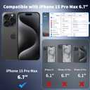 7 x CACOE Magnetic Case for iPhone 15 Pro Max 6.7 inch-Compatible with MagSafe & Magnetic Car Phone Mount,Not Yellowing Anti-Scratch (Pink)