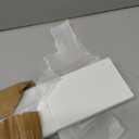 Double Row Ceiling Curtain Track System, White, 9.5ft (2.9m)