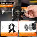 24300 Speedy Brake Pad Spreader | Disc Brake Pad Spreader Tool Compatible with Most Cars and Light Trucks, 24300 Disc Brake Caliper Compression Tool