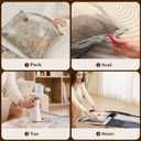 Vacbird Vacuum Bags for Travel with Rechargeable air Pump, Carry-on Size Compression Packing Bags for Luggage and Suitcase, Space Saver for Clothes and Clothing 15 Combo Travel Size