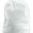 Plasticplace Custom Fit Trash Bags Compatible w Simplehuman Code H Drawstring Bags 8-9 Gallon Tear-Resistant Liner 200 Count Heavy-Duty Waste Disposal