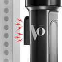 Mag Shaker Bottle (24oz), Leak-Proof BPA-Free Bottle with Phone Holder Mount, Attaches Securely to Gym Equipment, Shaker Cup for Protein Shakes, Fitness & Workouts by Strenvo